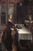 Juan de Flandes Herodias- Revenge oil on canvas